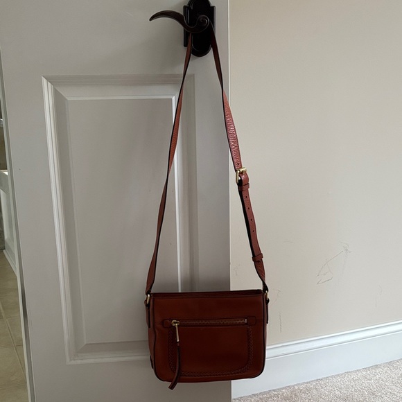 Cole Haan Tan Leather Shoulder Bag - Picture 1 of 2